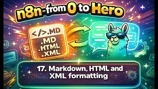 n8n - Markdown, HTML and XML