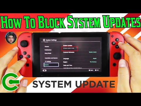 كيفية منع تحديثات النظام لجهاز نينتندو سويتش Switch) How To Block System Updates)