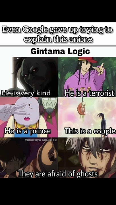 Gintama: where character roles are written by drunk philosophers. #gintama #gintokisakata #memes