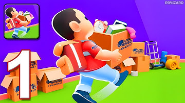 Pack The House - Gameplay Walkthrough Part 1 - Moving Company Manager (iOS, Android)