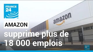 Amazon supprime plus de 18 000 emplois : le secteur de la technologie aux États-Unis en difficulté
