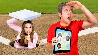 Extreme HIDE AND SEEK At $5,000,000 Trick Shot Mansion! *I CHEATED w/ UPGRADES*