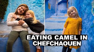 Eating Camel in Chefchaouen Morocco!