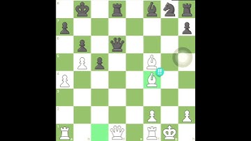 Nước đi thiên tài đầu tiên của tôi trên Chess.com. My first brilliant move in Chess.com.#Chess.com
