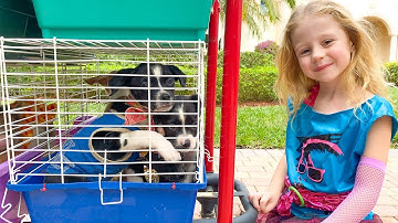 Nastya có một sở thú ở nhà