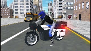 Real Police Motorbike Simulator 2020 - Android Gameplay FHD screenshot 2