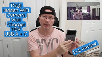 TOQI Hidden WiFi Spy Camera Wall Charger USB ( CAMDUCK-X / CIXICM): Unboxing and Review Tutorial
