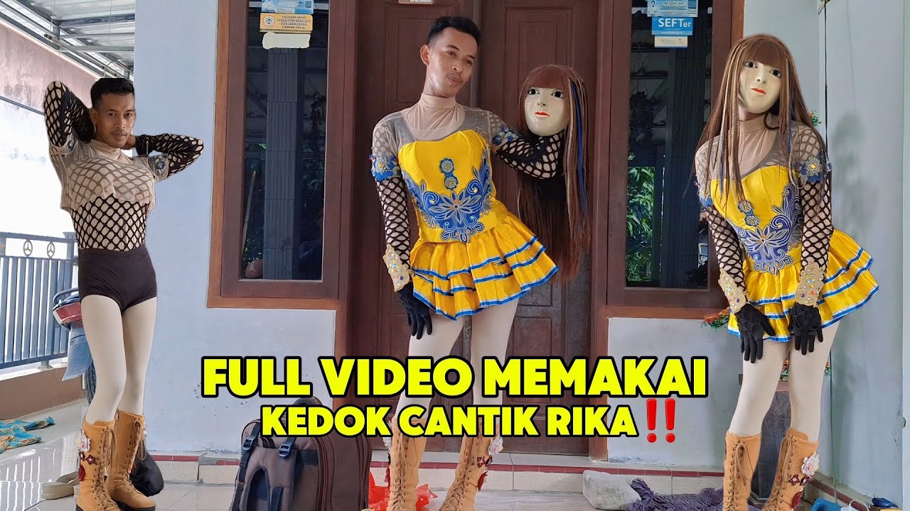 TUTORIAL MEMAKAI KEDOK CANTIK RIKA KALA JENGKING