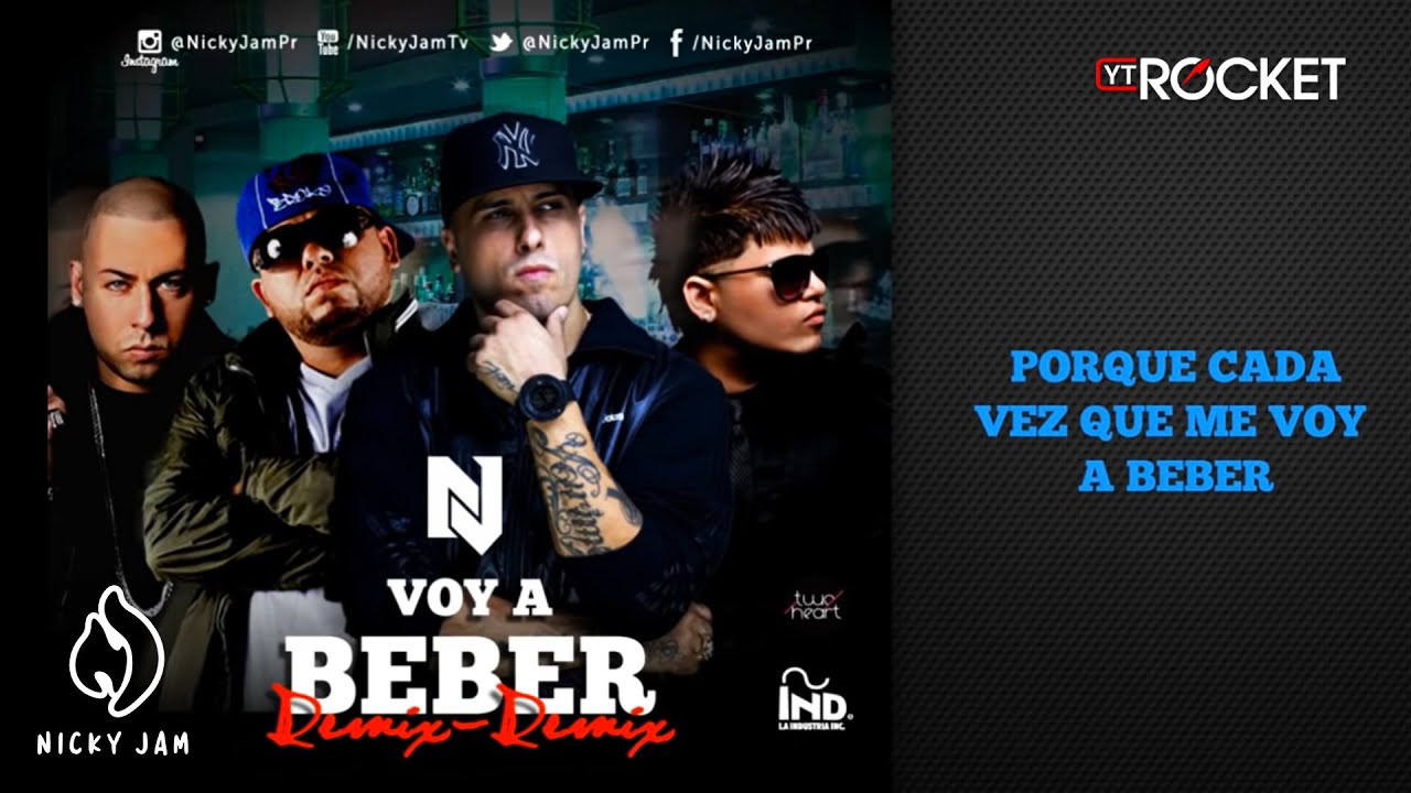 Nicky - Voy Beber Remix 2 Ft Ñejo, Farruko y Cosculluela Video Con Letra | Reggaeton 2014 YouTube