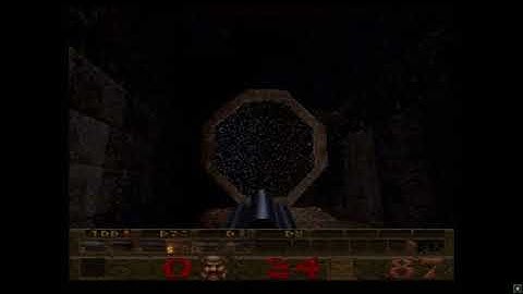 Quake (Sega Saturn Version Pal ) First Chapter Boss Level Hard