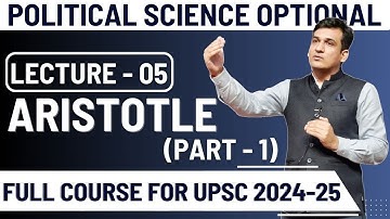🆕 FREE COURSE UPSC 2024-25 LECTURE- 5 POLITICAL SCIENCE (UPSC) 2024-25 ! Best PSIR optional for UPSC