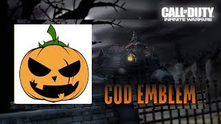 HALLOWEEN EVIL PUMPKIN EMBLEM [CALL OF DUTY]