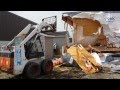 Bobcat Destroys Mobile Home