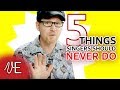 DESTROY YOUR VOICE in 5 easy steps! | Singing habits to AVOID | #DrDan 🎤