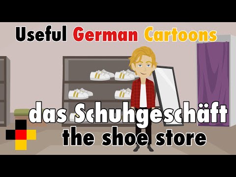 Learn Useful German: the shoe store - das Schuhgeschäft