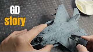 아카데미 1/72 KF-21 보라매 조립 &기본도색  part 01~03