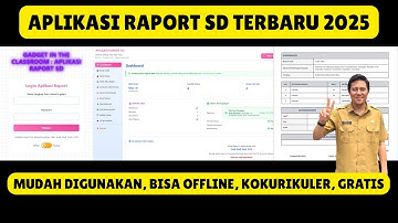 [SHARE] APLIKASI RAPORT SD 2025 | RAPORT PEMBELAJARAN MENDALAM | KOKURIKULER