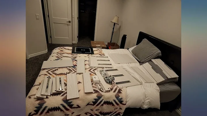 OLDCAPTAIN Nightstands Wireless Charging Station and LED Lights, Modern End Side review