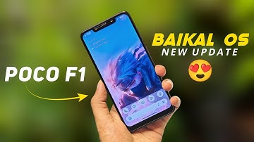 POCO F1 - Baikal OS Official Update 😍 Best Custom Rom - Android 13 New Features