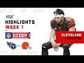 Every Browns Penalty from Week 1 | NFL 2019 Highlights