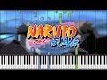 Toumei Datta Sekai (Naruto Shippuden Opening 7) | Piano Cover + Sheet Music