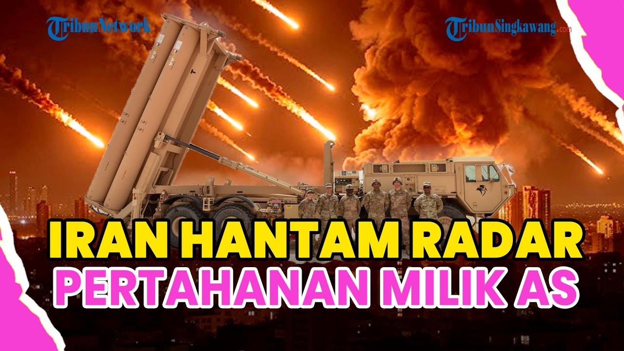 ®️🔴 IRAN HANTAM PULUHAN RADAR PERTAHANAN MILIK AS❗RUDAL TEHERAN TAK LAGI BISA DIDETEKSI