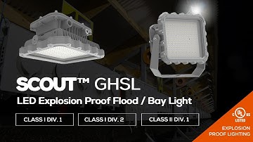 Explosion Proof Lighting UL Class 1 Division 1 Certified - GRINSAFE SCOUT GHSL