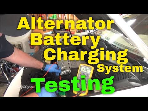 Car Alternator Battery and Charging System Testing (Toyota/Lexus)