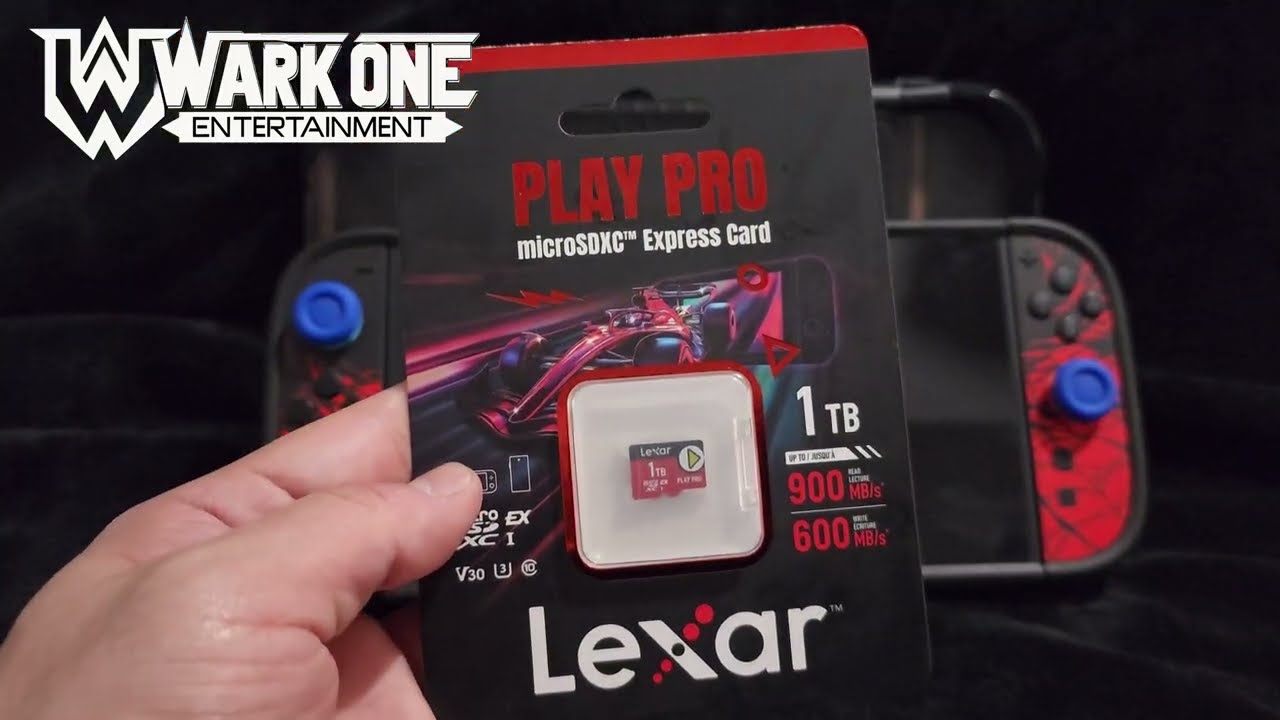 Lexar 1TB Play PRO Micro SD Express Card for Nintendo Switch 2 