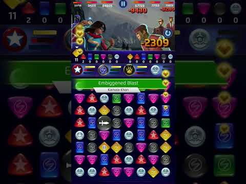 【マーベル・パズルクエスト: マッチ３パズルヒーローRPG】ヒロイック「Enhanced」制限ノードの編成方針と立ち回り
