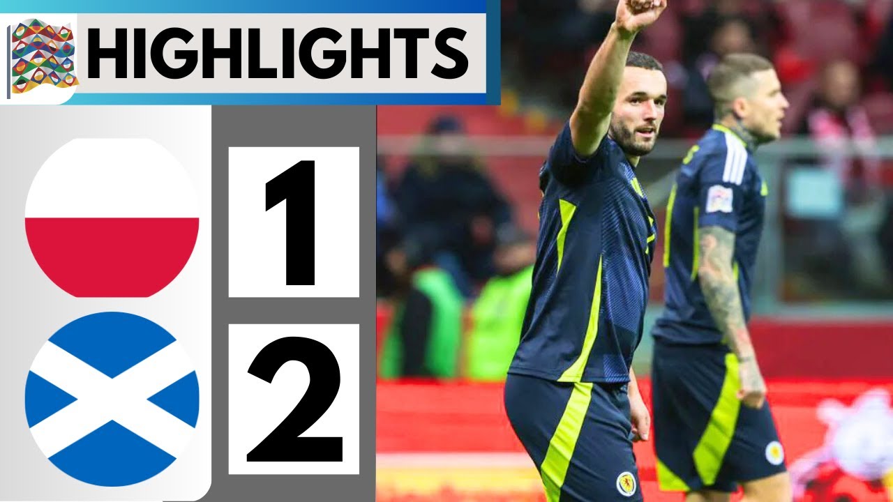 Poland vs Scotland (1-2) | UEFA Nations League Highlights
