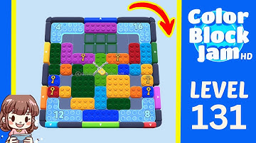 Color Block Jam Level 131 Solution Walkthrough