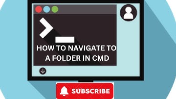 How to Navigate To A Folders (Directories) in CMD and PowerShell (2024 Tutorial)