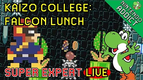 Super Expert LIVE | Carl Sagan: Kaizo College Falcon Lunch | Super Mario Maker