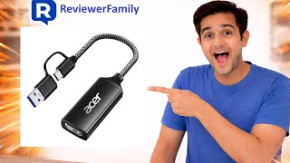 acer Video Capture Card, HDMI to USB 3.0 Capture Card for Streaming