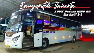 HINO RG Tetap Idaman!! TRIP Bareng Bus Sinar Jaya Banyuputih-Jakarta