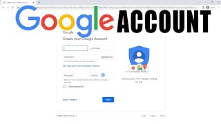 كيفية إنشاء حساب جوجل على جهاز الكمبيوتر | عمل حساب جوجل على اللاب توب