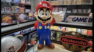 Vintage 4Ft Mario Statue Store Display Live Video Game Display Collecting
