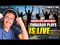 Zindabad plays is live  playing with subscribers  free fire live rank push