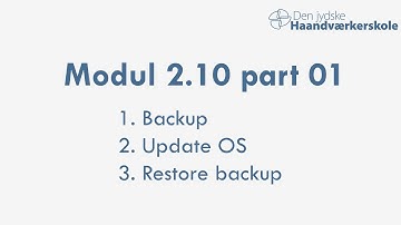 DjH modul 2.10 part 01 Backup and restore OS