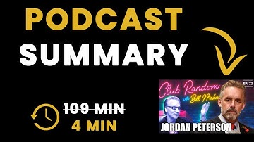 Jordan Peterson | Club Random with Bill Maher - Podcast Summary
