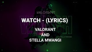 WATCH // Stella Mwangi and VALORANT (Lyrics)
