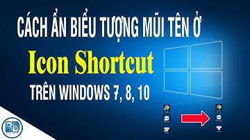 Cách ẩn biểu tượng mũi tên ở Icon Shortcut trên Windows 7, 8, 10