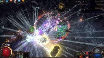 [POE 3.18]UBER BOSSES DELETED - ELEMENTALIST WARDLOOP SHOWCASE