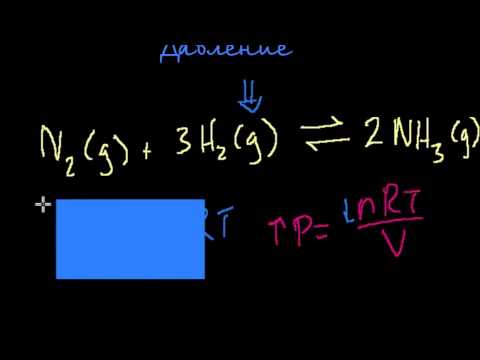 Принцип Ле Шателье (видео 3) | Химическое равновесие | Химия