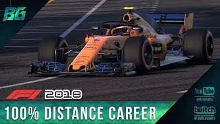 F1 2018 - 100% distance career | round 1 melbourne gp [no assist no
flashbacks]