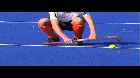 8. Strafcorner: sleeppush hoog - doelpunt