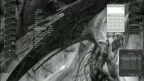 Debian GNU/Linux + fluxbox (darkstyle)