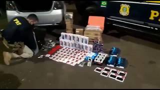 PRF apreende drogas e mercadorias avaliadas em mais de 70 mil reais na região norte do estado