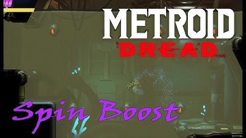 How to get out of the water pool area after getting Spin Boost in Ghavoran Metroid Dread